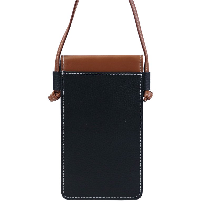 Grandbag Genuine Leather Women Small Cross body Mobile Phone Wallet Bags Mini Shoulder Cell Phone Bag For lady