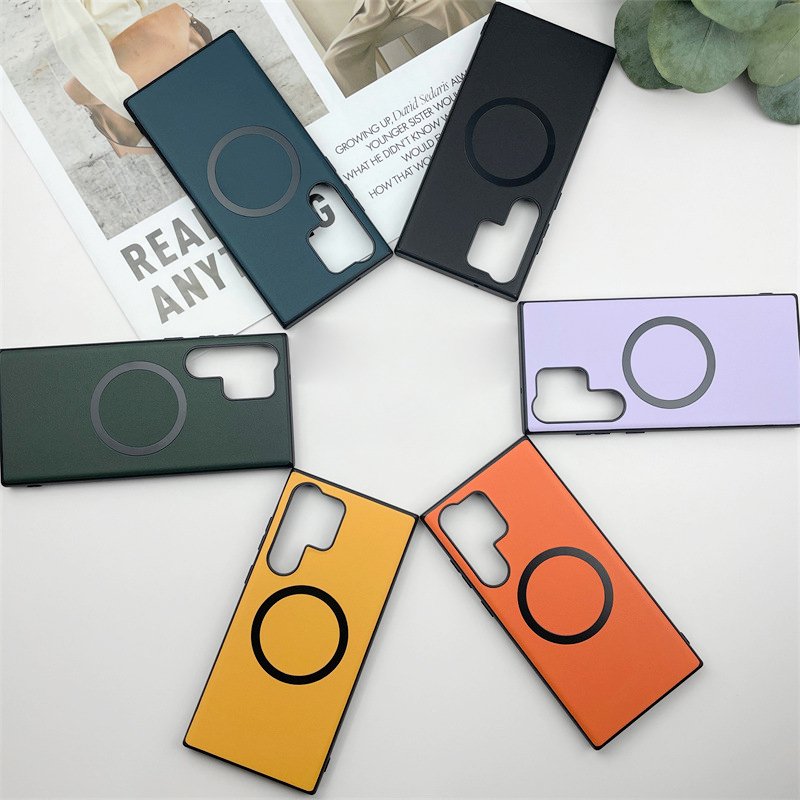 High Luxury mobile phone cases For samsung galaxy S23 S22 ultra phone pu leather case for Samsung S21 S20 Ultra