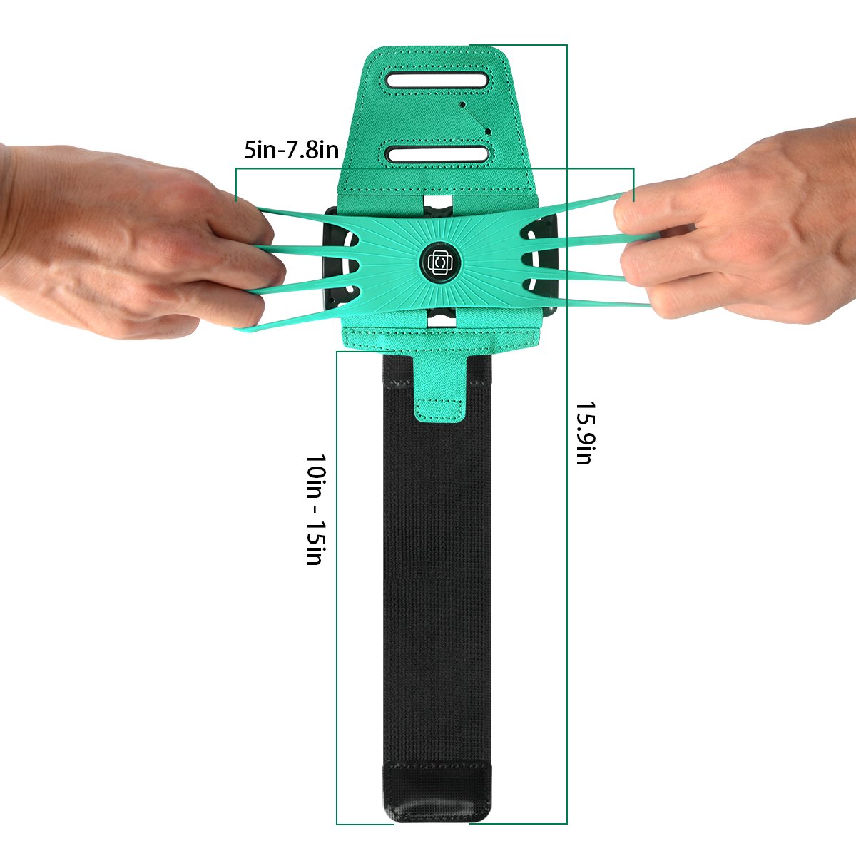 Factory direct sale Mobile phone accessories Hot sale rotate sport running armband for all smart phone Pefect running armband