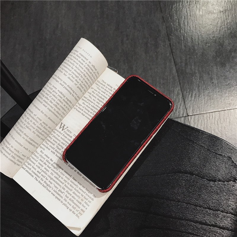 Imitation leather mobile phone case crocodile pattern holder cover with wrist strap for iphone 7 I8