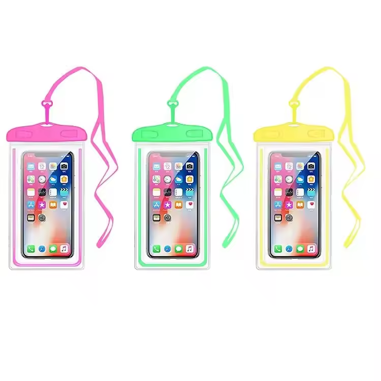 waterproof anti fog phone case manufacturer customize plastic water proof bag mobile phone cover