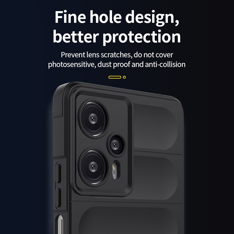 Magic Rubber Shockproof Silicone Phone Case For Redmi Note 12s Shockproof Bumper Mobile Phone Cases For Xiaomi Poco F5 X5 Pro