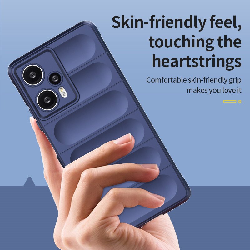 Magic Rubber Shockproof Silicone Phone Case For Redmi Note 12s Shockproof Bumper Mobile Phone Cases For Xiaomi Poco F5 X5 Pro