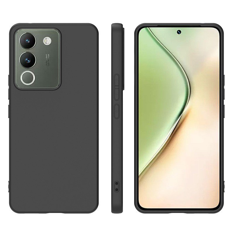Anti-Glare black Tpu case for Vivo G2 S19 Pro T3 Lite V30 Pro SE V40 X100s Pro Y03 100t Y18 Y28 Y37 Y38 Y58 Y200 Pro Shockproof