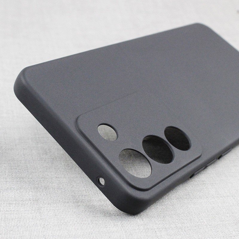 Anti-Glare black Tpu case for Vivo G2 S19 Pro T3 Lite V30 Pro SE V40 X100s Pro Y03 100t Y18 Y28 Y37 Y38 Y58 Y200 Pro Shockproof