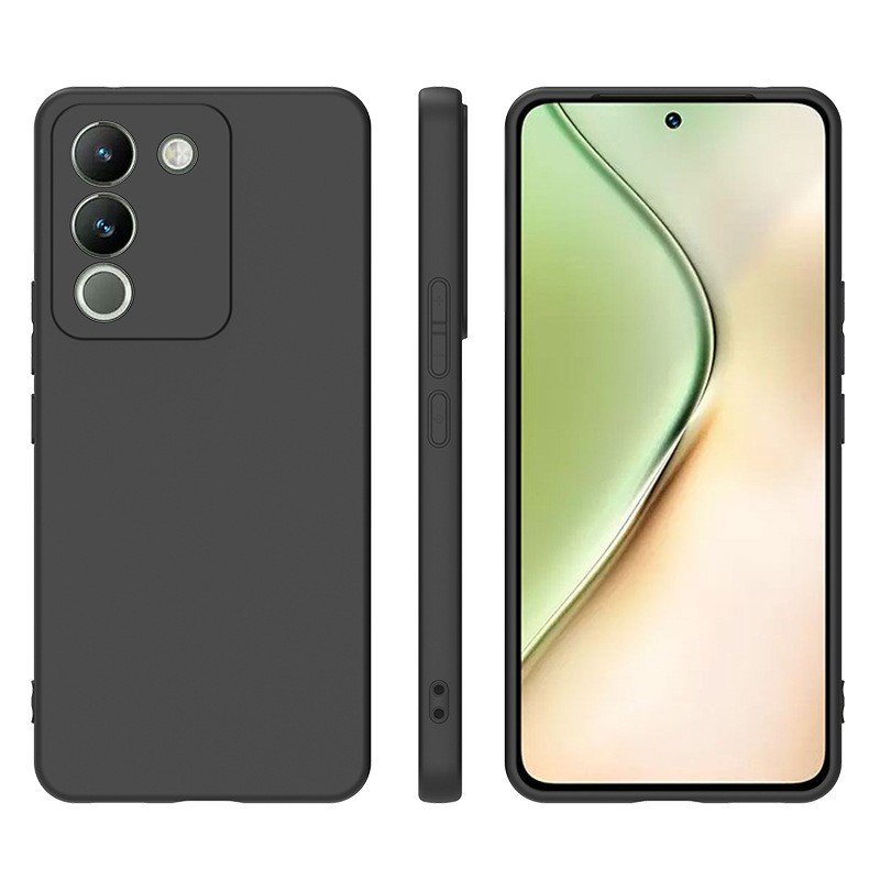 Anti-Glare black Tpu case for Vivo G2 S19 Pro T3 Lite V30 Pro SE V40 X100s Pro Y03 100t Y18 Y28 Y37 Y38 Y58 Y200 Pro Shockproof