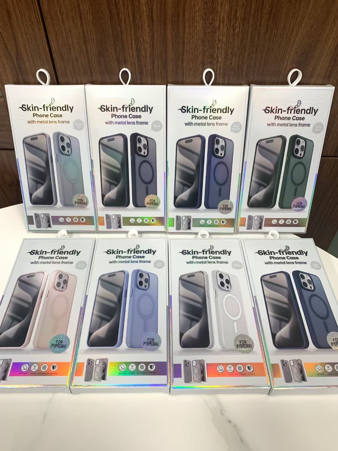 Clear Magnetic Pc Accessories Transparent Cell Mobile Phone Case For Iphone 15 Pro Max 14