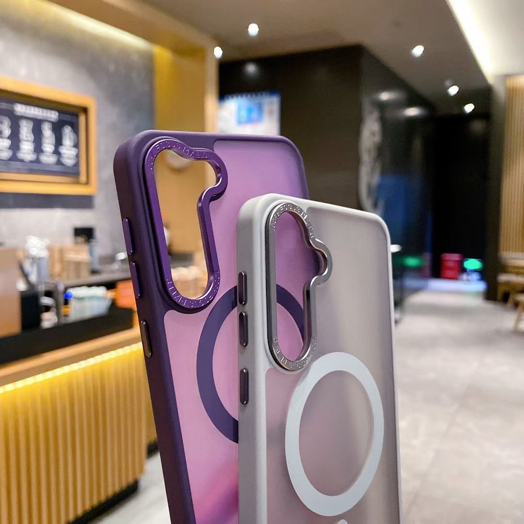 Clear Magnetic Pc Accessories Transparent Cell Mobile Phone Case For Iphone 15 Pro Max 14