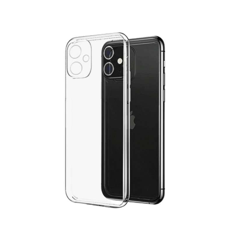 Phone 11 TPU Transparent Clear Mobile Cell Phone Case Cover Electroplate Special Craft for iPhone Case