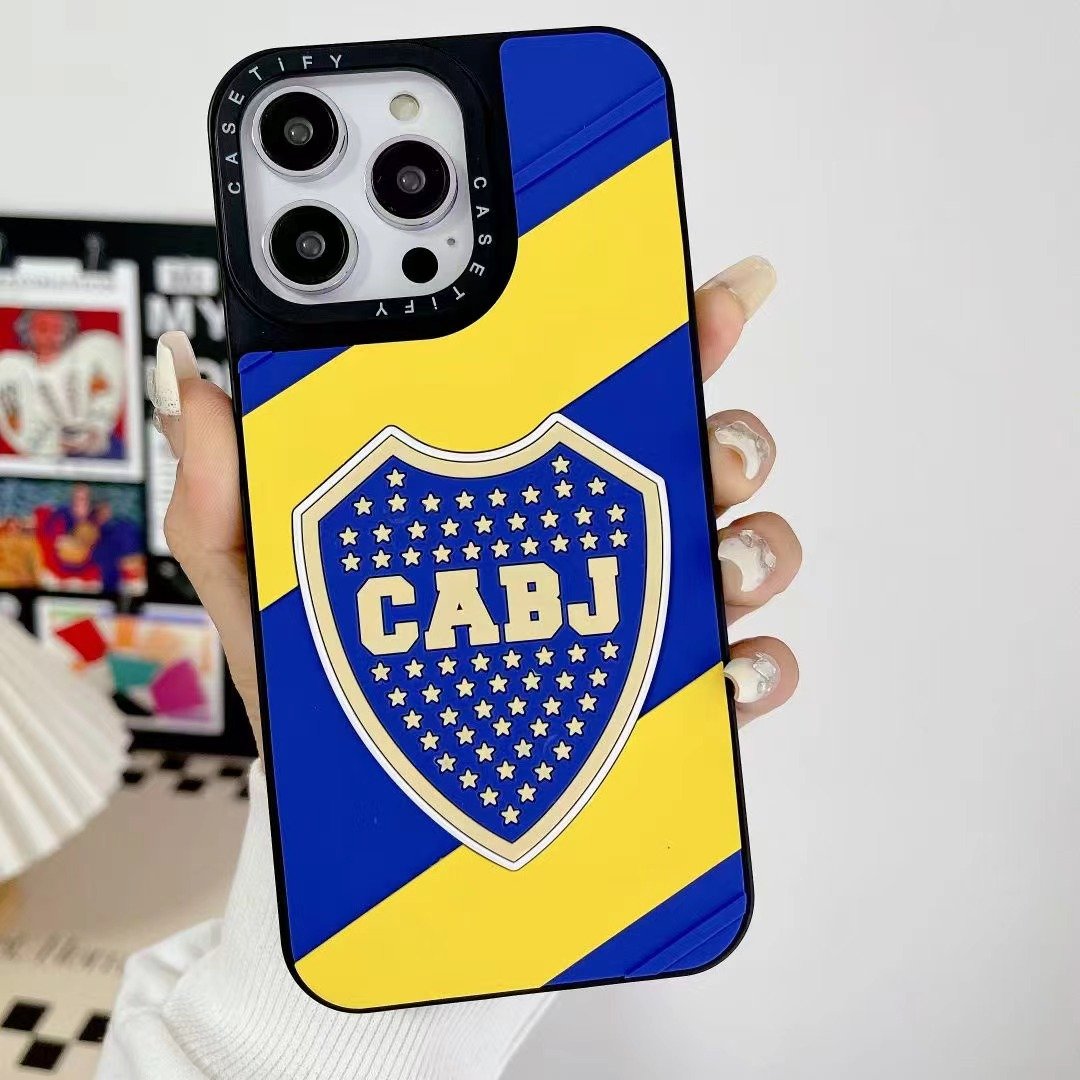 Fashion Football Sport Team Mobile Phone Case For Iphone 15 14 13 12 15plus 15pro 15promax Pro Max Cell Shell Cover Phone Cases