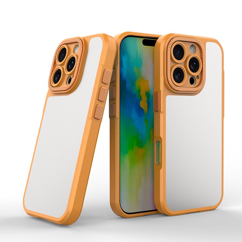 2024 Shockproof Fashion TPU PC phone case With Independent Buttons phone case For Iphone 16 15 14 13 Pro Max Cover