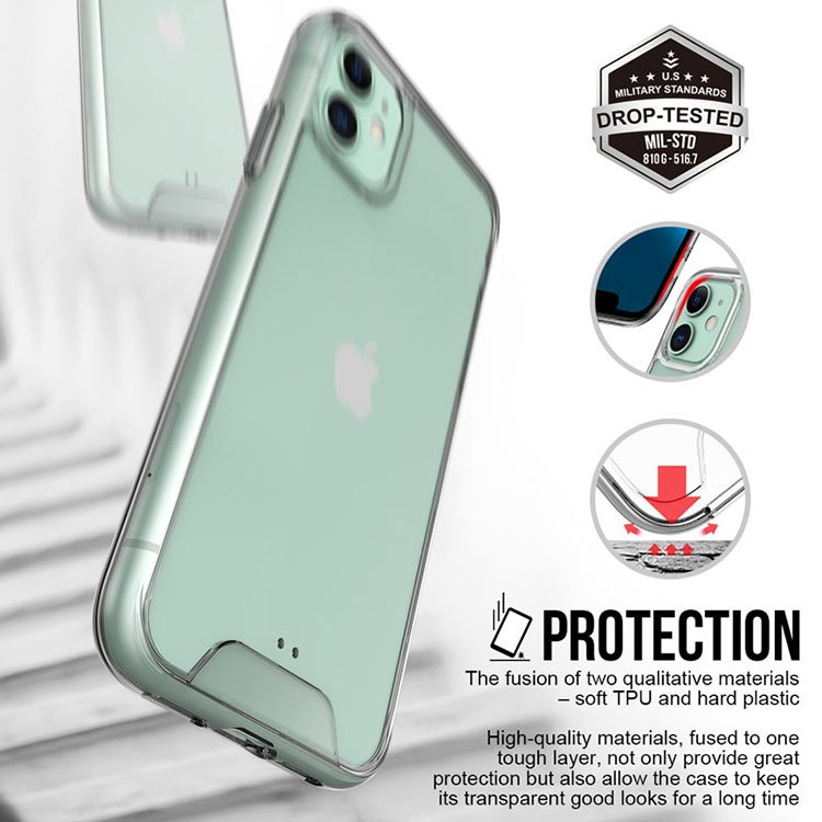 Mobile Phone And Accessory 1.5mm Shockproof Hard Transparent Cover Clear TPU Phone Case For iPhone 16 Pro Max Women Man Cases
