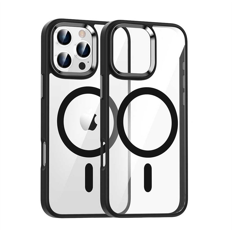 Invisible Air Cushion Drop-proof Case For iPhone 16 Magnetic High Transparency Cell Phone Cover For iPhone 16 Pro Max Plus