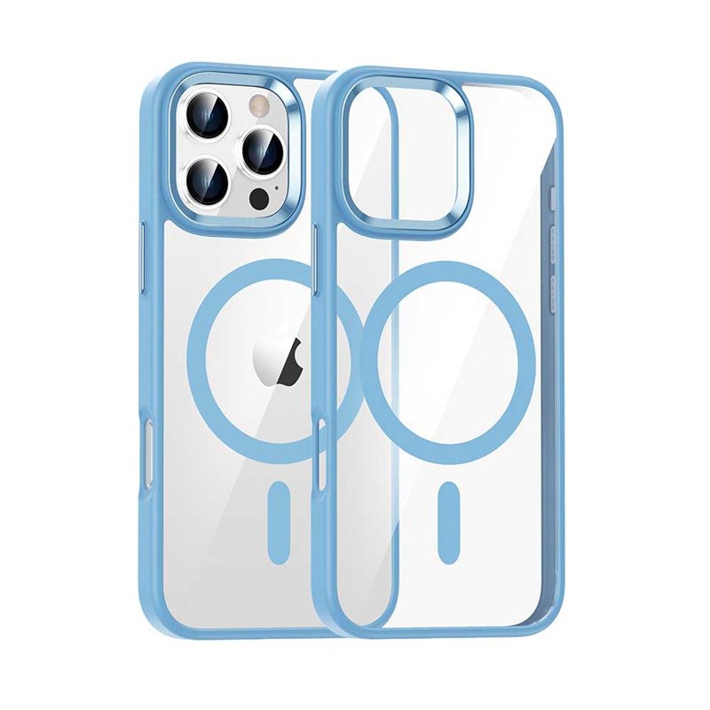 Invisible Air Cushion Drop-proof Case For iPhone 16 Magnetic High Transparency Cell Phone Cover For iPhone 16 Pro Max Plus