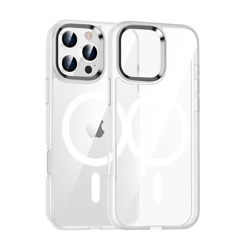 Invisible Air Cushion Drop-proof Case For iPhone 16 Magnetic High Transparency Cell Phone Cover For iPhone 16 Pro Max Plus