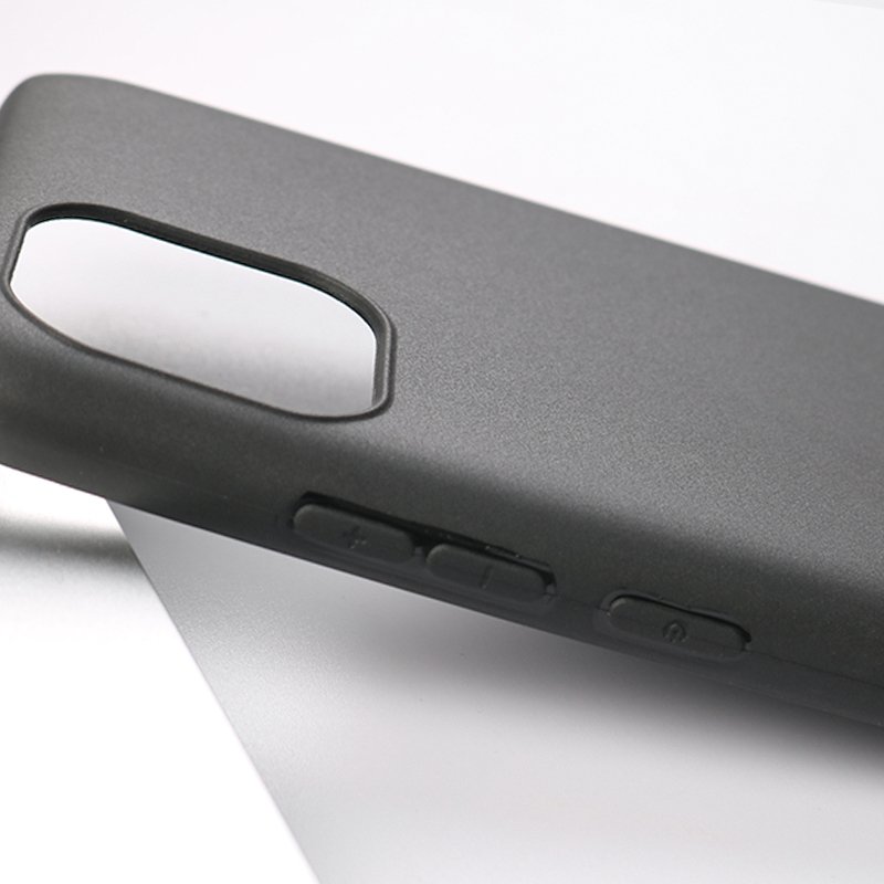 Black Matte Silicone Phone Case For Samsung Galaxy A16 Soft TPU Cell Phone Case Protective Back Cover