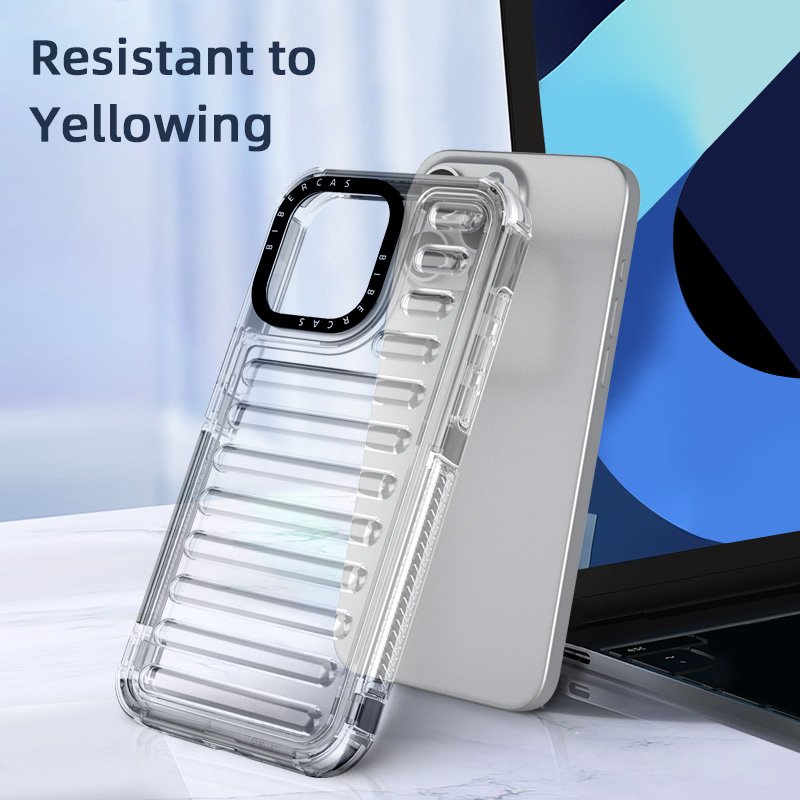 New Arrival High Transparency Capsule Shockproof case For Iphone 16 Pro Max Airbag Protective phone case For Iphone 15 14 13 12