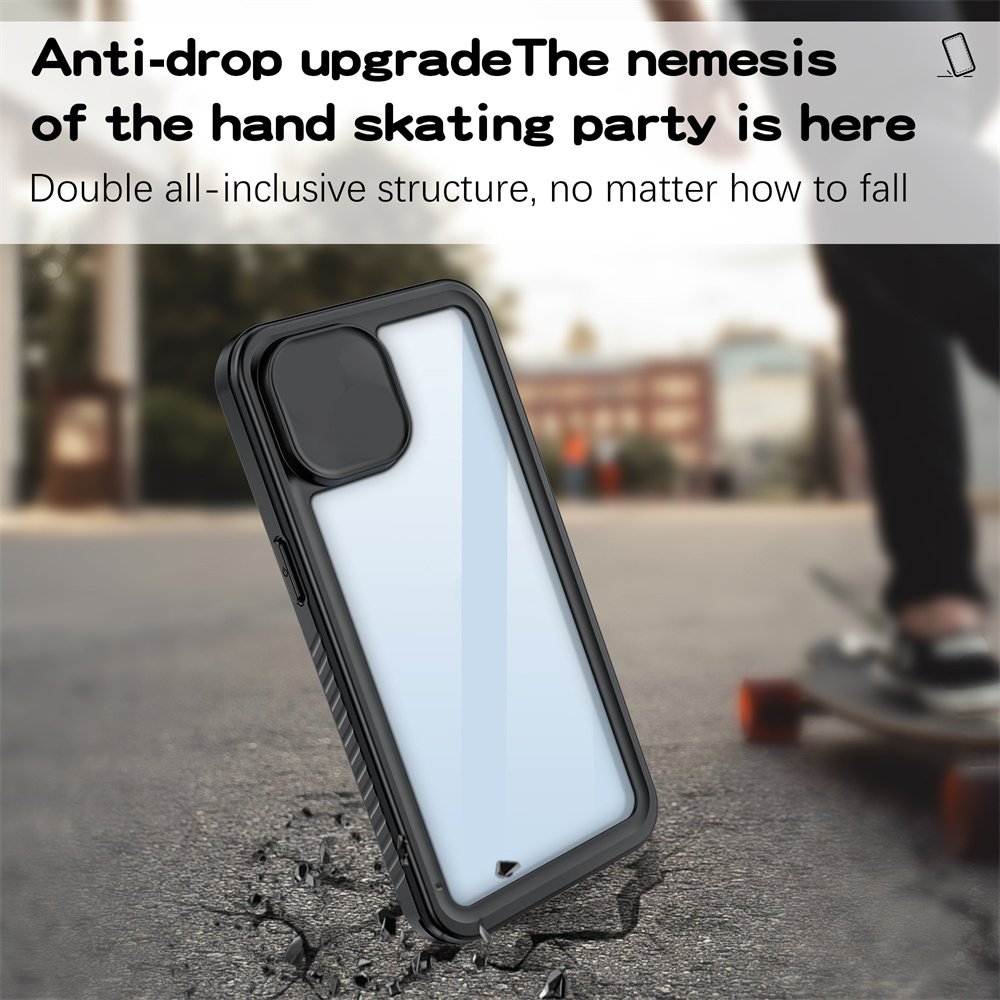 Wholesale IP68 Mobile Phone Case Waterproof For Iphone 12 pro, 360 Shockproof Full Cover For Samsung