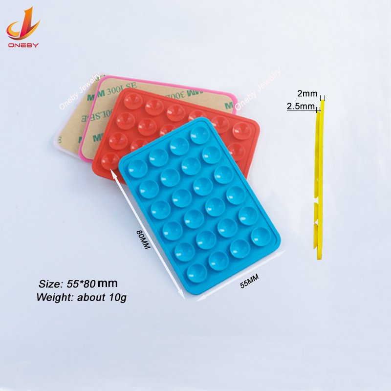 2024 Wholesales Hot Sale Silicone Suction Phone Case Adhesive Mount Cellphone Case Silicone Suction Phone Grip Holder