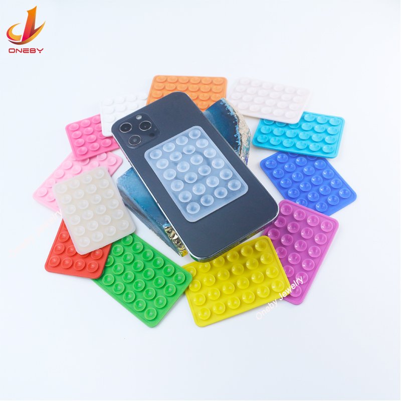 2024 Wholesales Hot Sale Silicone Suction Phone Case Adhesive Mount Cellphone Case Silicone Suction Phone Grip Holder