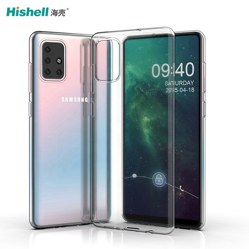 Selling Mobile Phone Case For Samsung Clear Transparent Tpu Back Cover Phone Case For Samsung Galaxy A71