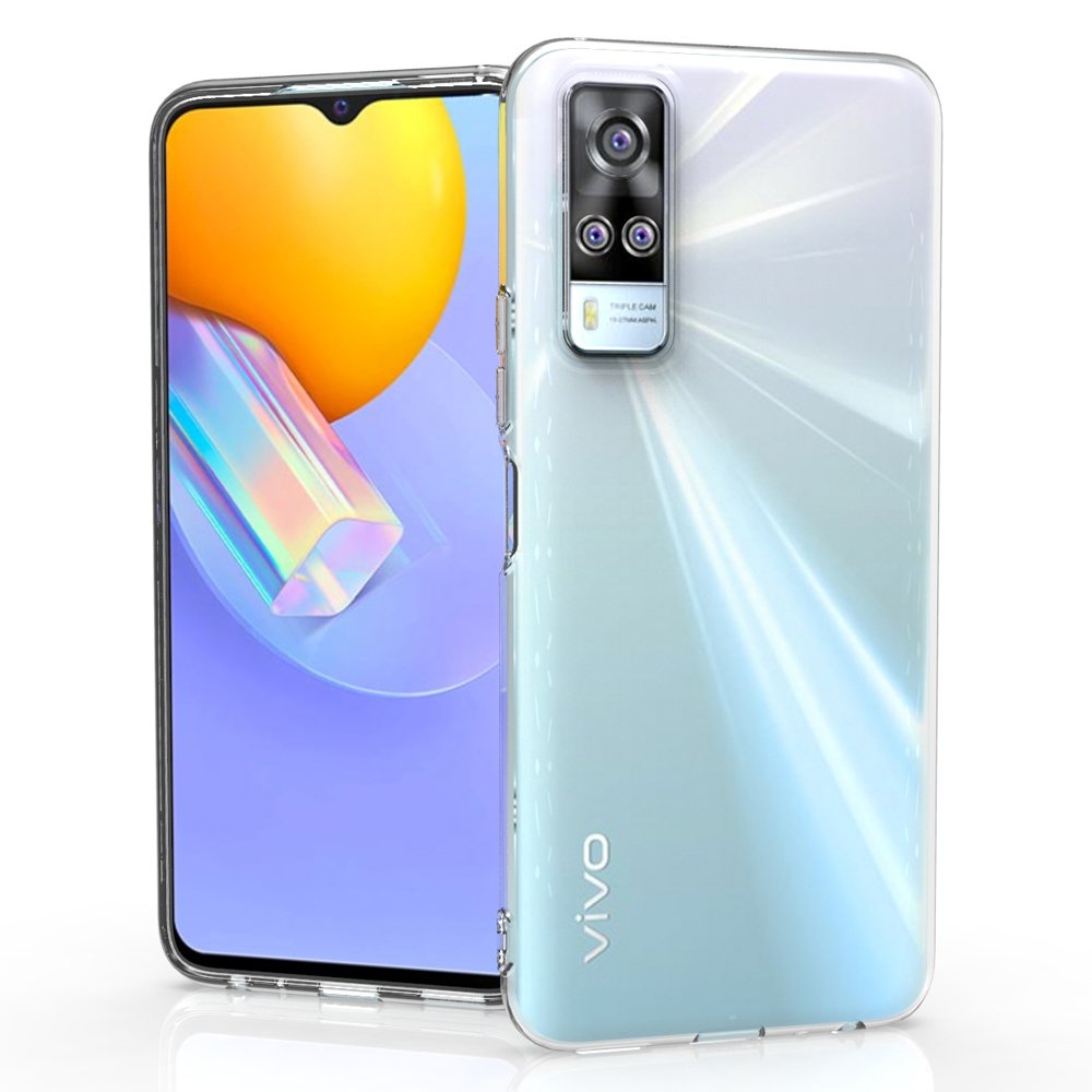2021 Factory sells high transparent anti-falling 2.0MM thick TPU mobile phone case For vivo Y51