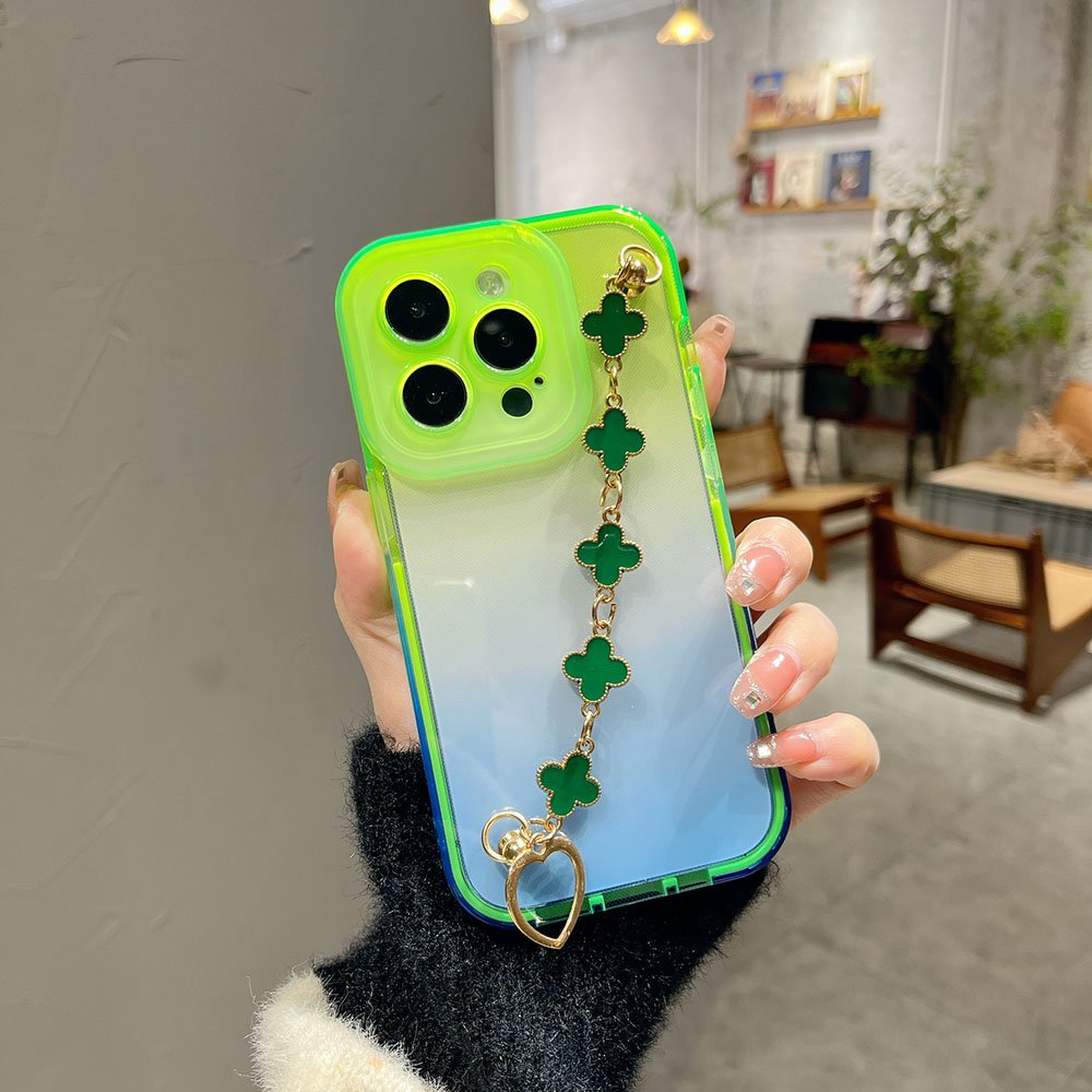 Wholesale Factory Custom PC TPU Silicon Phone Case Universal Colorful Waterproof Mobile Phone Protector for iPhone SE 14 Max Blu