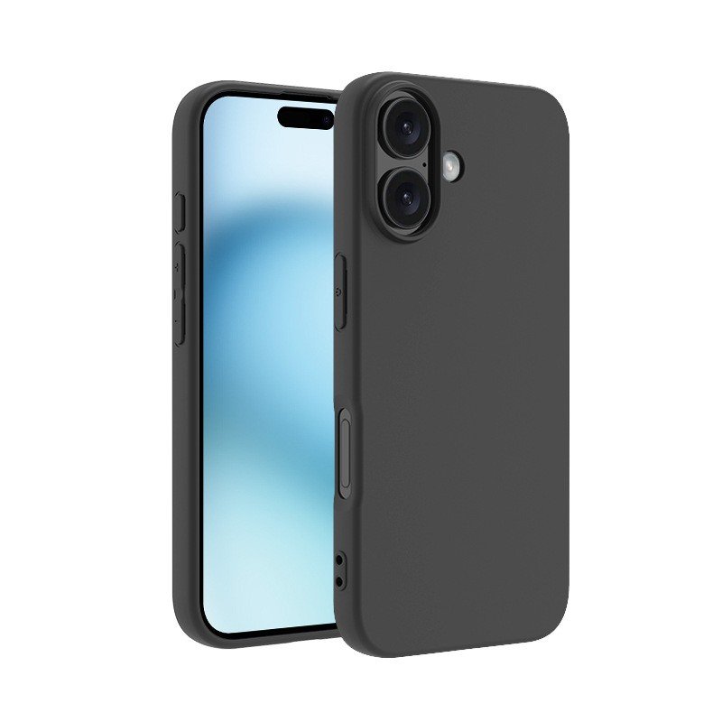 Black matte tpu mobile phone cases anti fall waterproof phone case for iPhone 16 15 14 Plus 13 Pro Max 12 Pro 11 X XR 6 7 8 Plus