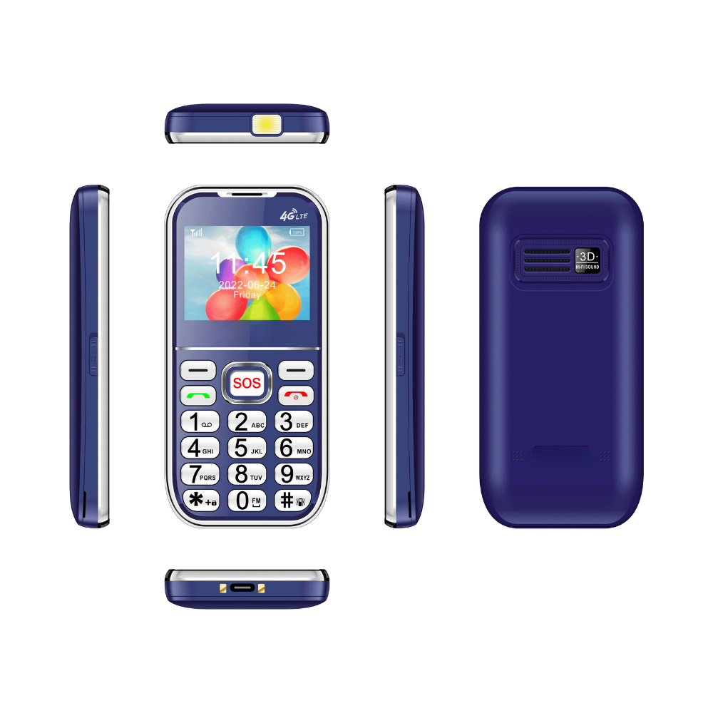 New Sales Low Price Fami 65 4G GSM Mobile Phone Dual SIM Card 128GB Memory Card Feature Phone Vietnam Manufacturer