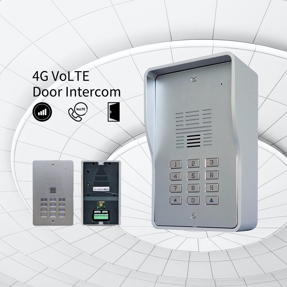 GSM intercom with keypad
