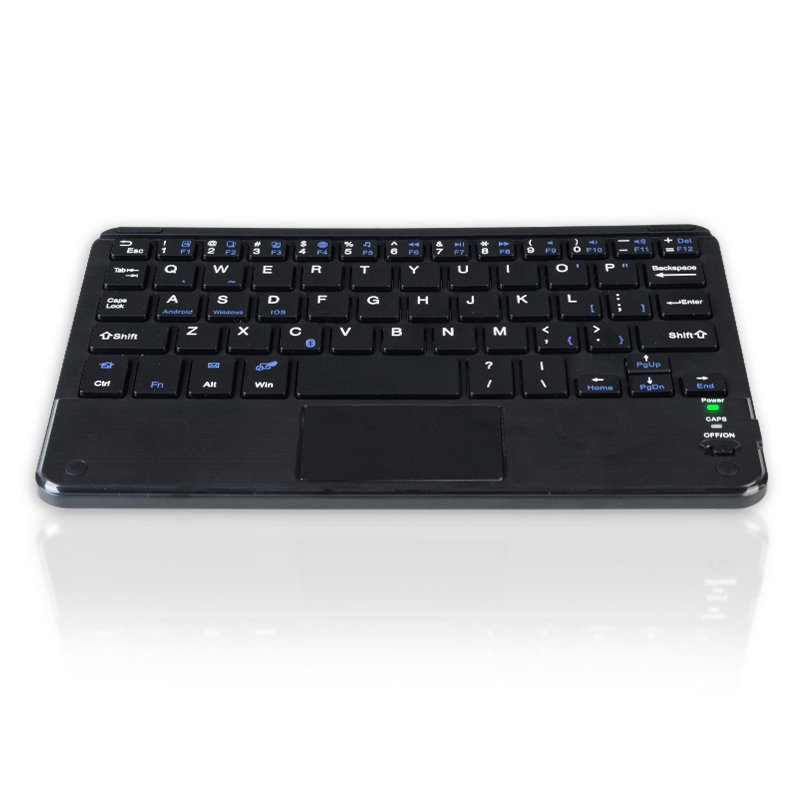 Wireless Keyboard for Ipad Android Tablet PC Mobile Phone iPhone Windows with Trackpad Compatible for all device