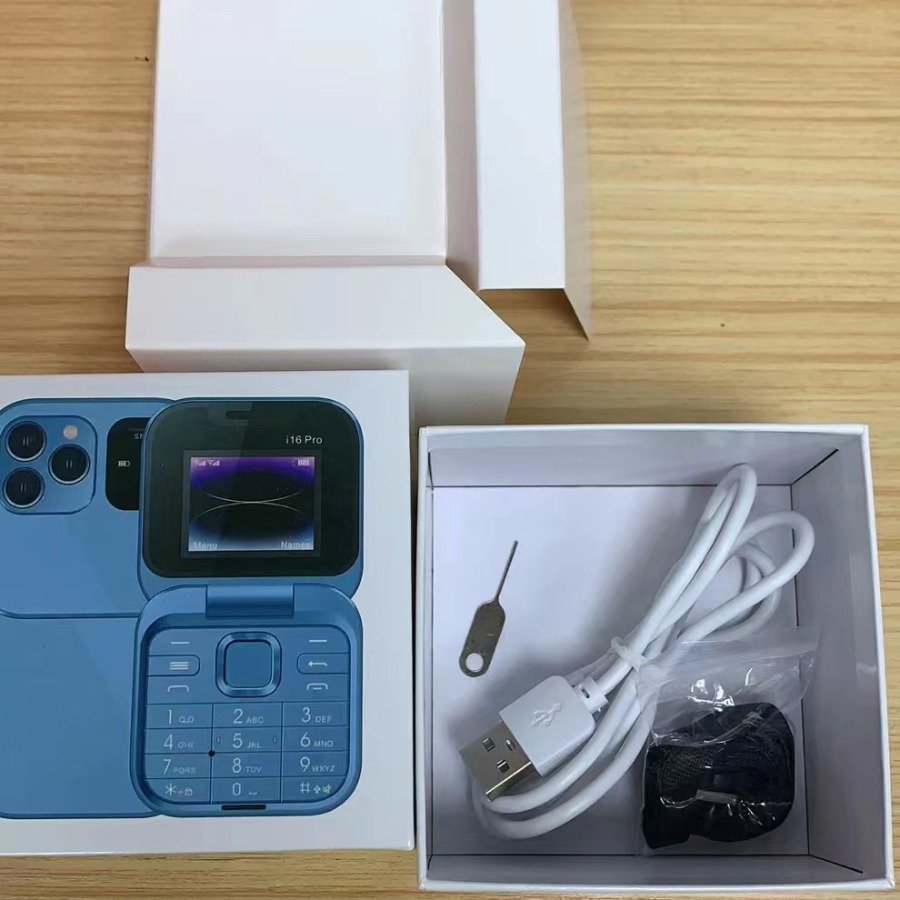 Cross border foreign trade i16pro flip phone FliIo14 i17pro F15mini children's student card phone