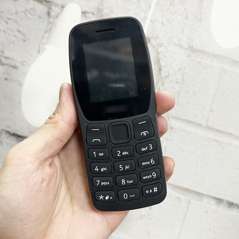 105 2022 2G GSM Feature Phone Non-intelligent Dual SIM Card Bar Keypad Students Seniors Phone
