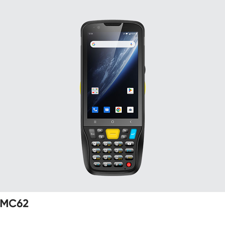 Chainway MC62 Mobile Computer Android 13 smart phone 2D CB300 barcode scanner 4 inch with Numeric keypad