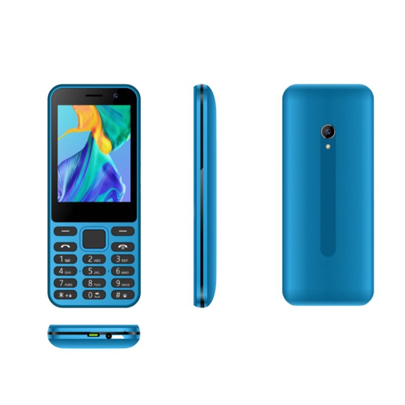4g Keypad Phone 2.8 Inch Screen Bar Cell Phone For Elderly With 2000mah Big Battery