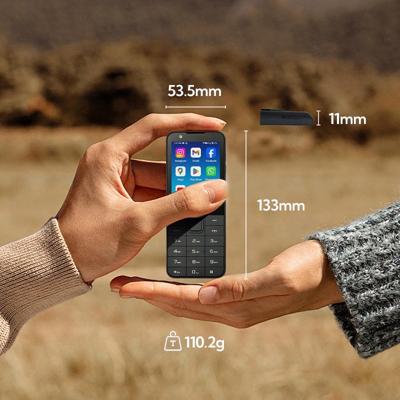 usa bands 2.8 inch 4g android keypad phone 3GB+32GB memory smart button feature bar mobile phones smartphone