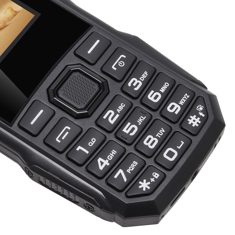1.8 Inch UNIWA S008 25BI Big Battery button mobile phone 2G cellphone Rugged keypad feature phone