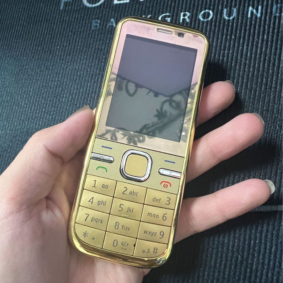 Cross-border mobile phone C5-00 straight plate mobile Unicom 3G key elderly cross-border foreign trade mobile phone