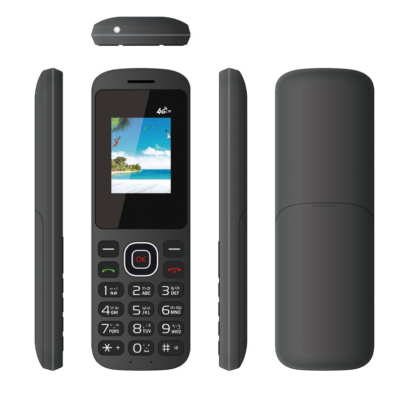 Customize 4G Lte Mobile Phone Manufacturer Band 28 Cellular Feature Phones Cell Mobile Unlocked 4G Keypad Phone