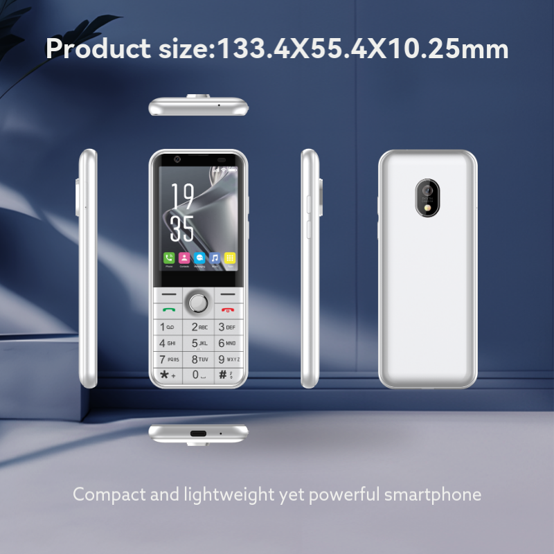 New Original Dual SIM Wifi Multilingual 2.8 Inch FM Radio Rugged Android 4G Feature Mobile Phone