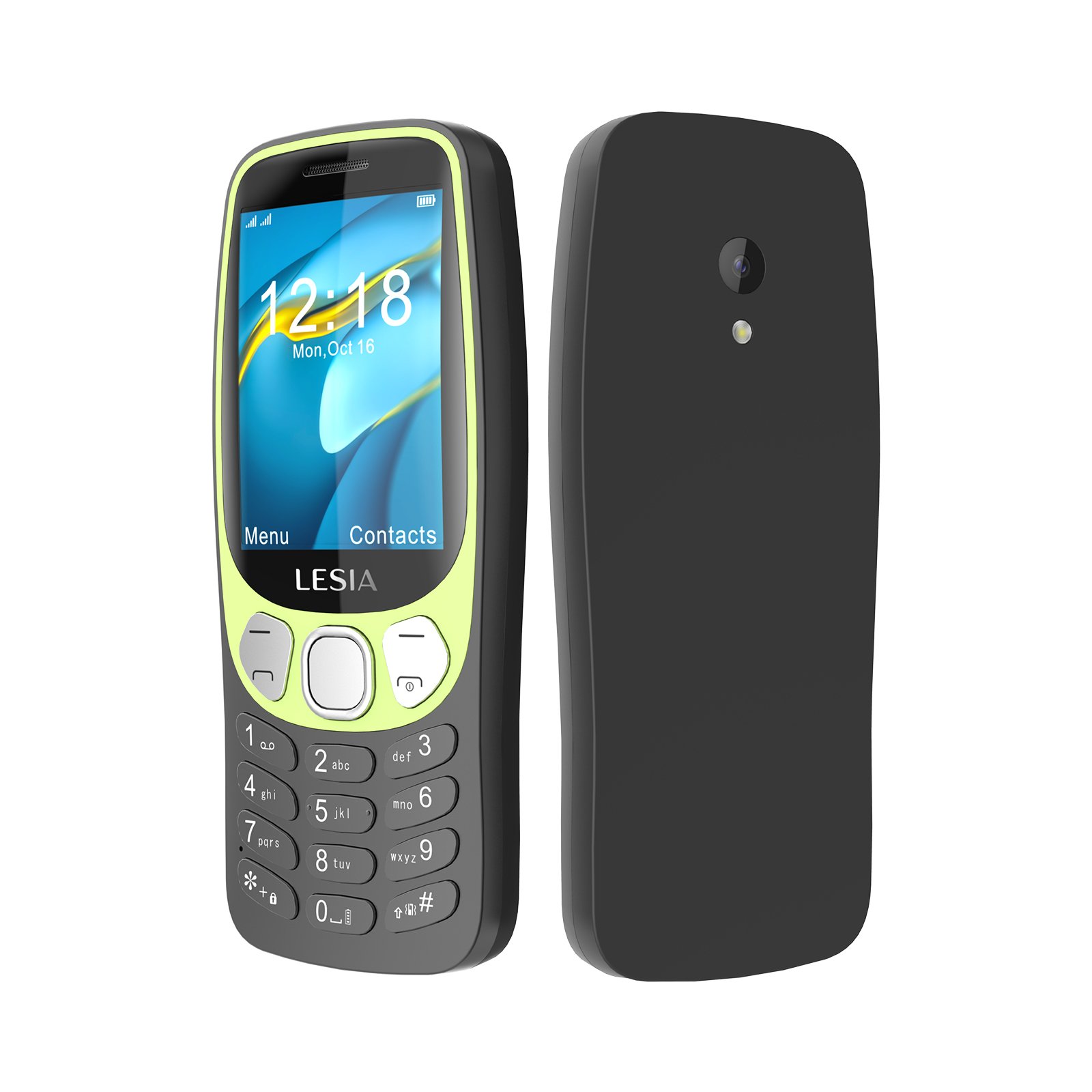LESIA 2.4 Inch Feature Phone Display Low Price Slim Keypad three SIM GSM Button Mobile Phone keypad long standby time