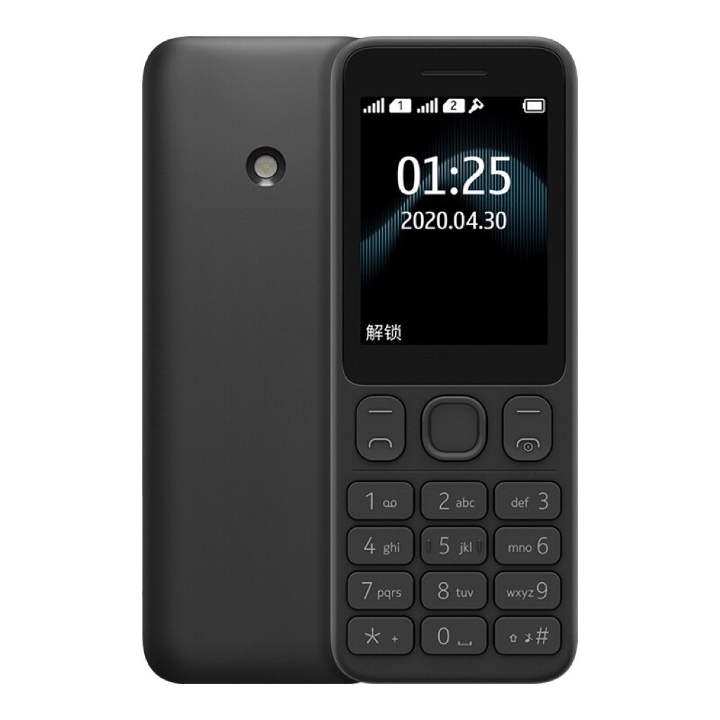 125 (2020 version) 2g keypad mobile phone Dual sim card standby keyboard feature phone