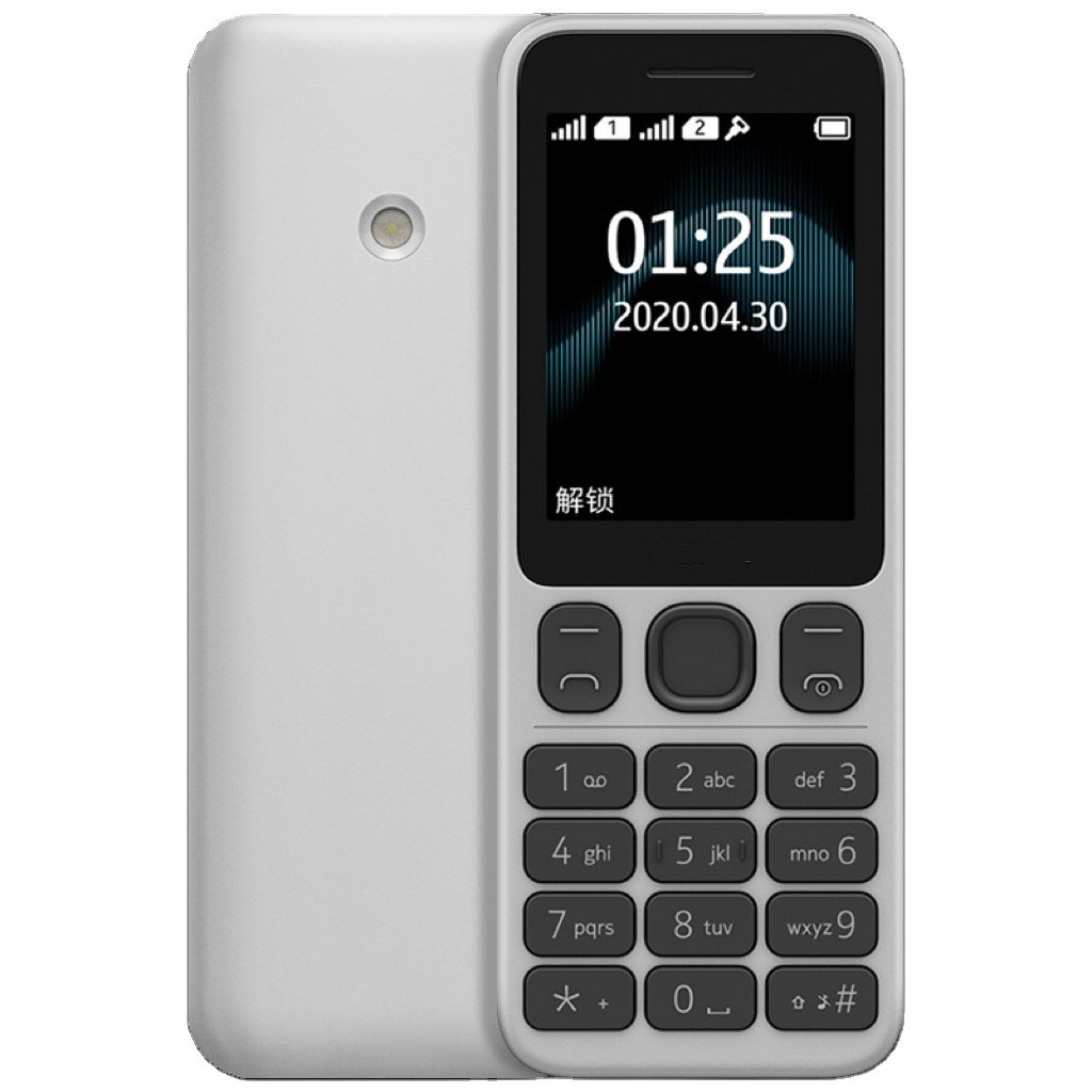 125 (2020 version) 2g keypad mobile phone Dual sim card standby keyboard feature phone