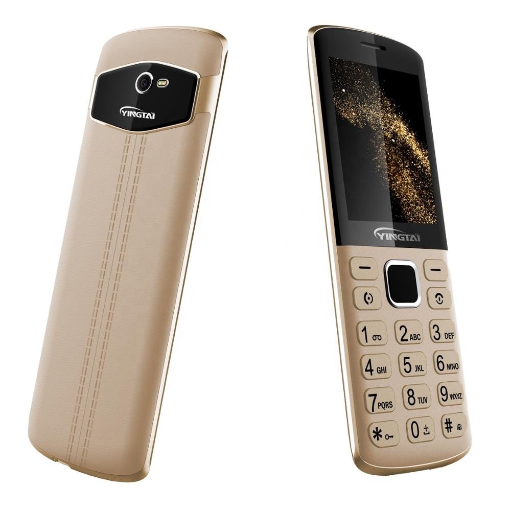 Wholesale cheap slim unlocked mobile phones keypad GSM metal body feature phone from China