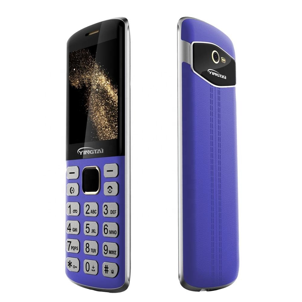 Wholesale cheap slim unlocked mobile phones keypad GSM metal body feature phone from China