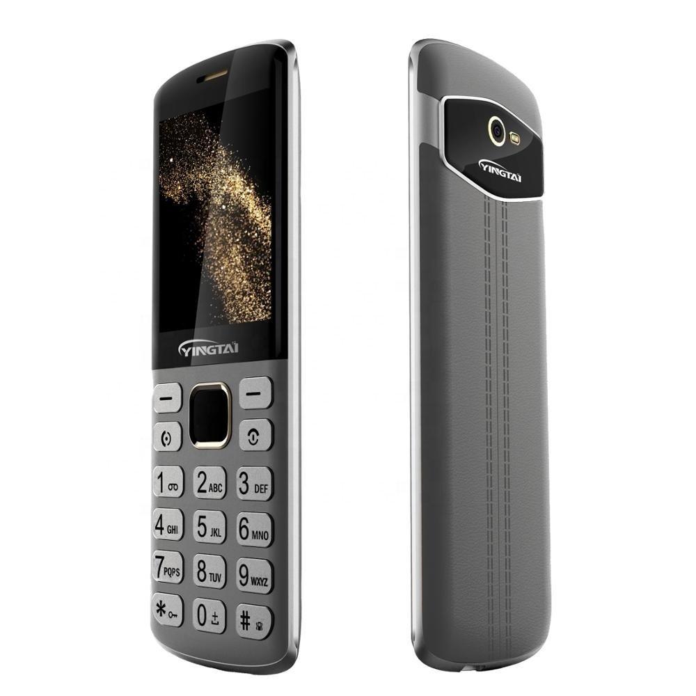 Wholesale cheap slim unlocked mobile phones keypad GSM metal body feature phone from China