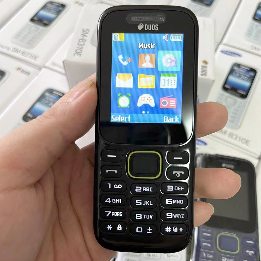 Cheap original Feature phone GSM keypad mobile phones For Samsung B310E E1207t B312 unlocked Dual SIM Bar Cellphone