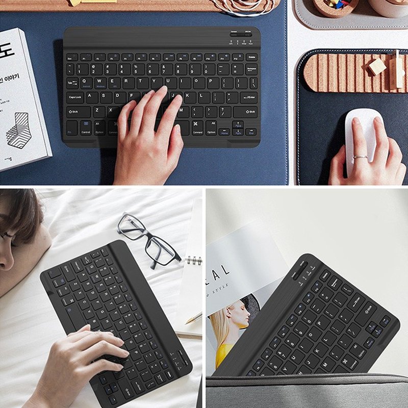 Blue tooth Keyboard 10th Generation Touch Wireless Tablet 2024 Magnetic suspension Keyboard for tablet Pad
