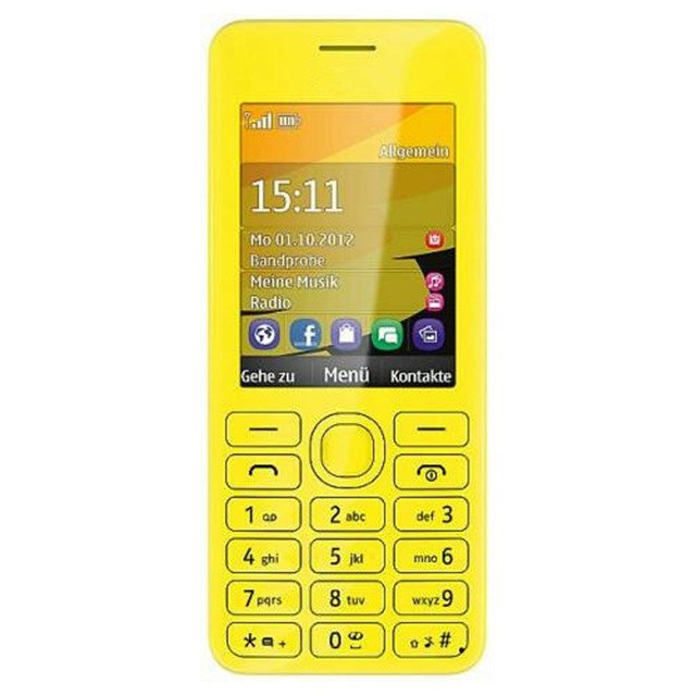 Wholesales Best Popular Original Factory Unlocked Cheap 3G Classic BAR Mobile Cell Phone For Nokia 206