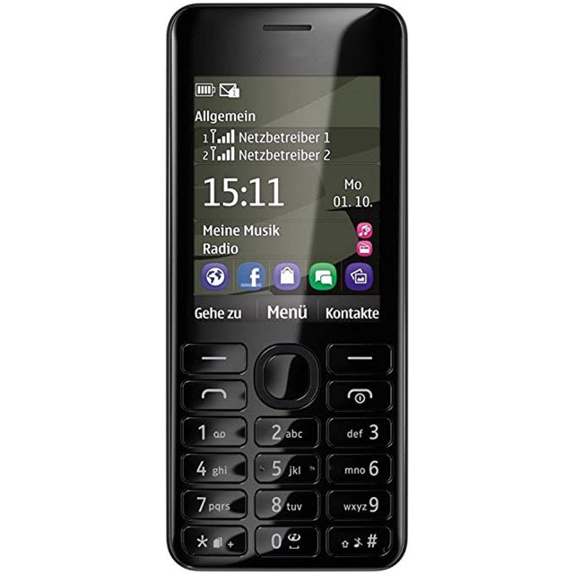 Wholesales Best Popular Original Factory Unlocked Cheap 3G Classic BAR Mobile Cell Phone For Nokia 206